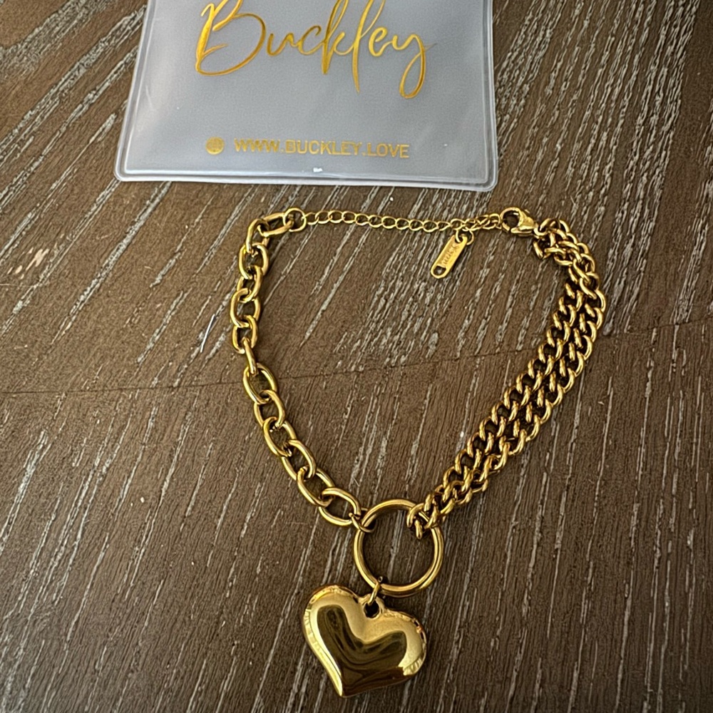 Buckley Gold Charm Bracelet